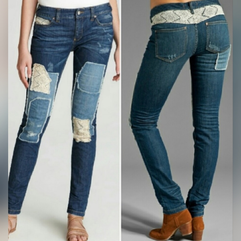 Free People Patchwork Jeans *Do NOT Buy*